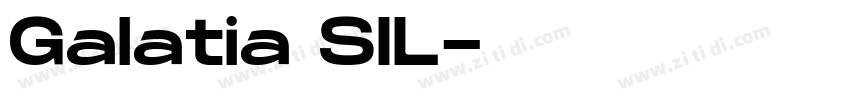 Galatia SIL字体转换